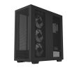 DeepCool Számítógépház - MORPHEUS (fekete, moduláris, 3x140mm ventilátor,Mini-ITX /M-ATX /ATX /E-ATX, 4xUSB3.0, 1xUSB-C)