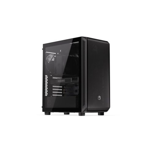 Endorfy Számítógépház - Arx 500 Air (ATX /micro ATX/ITX, 1xUSB-C, 2xUSB3.0, 5x12cm ventilátor, ablakos, fekete)