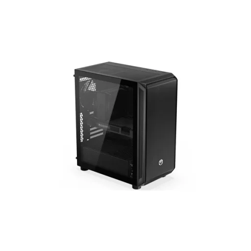 Endorfy Számítógépház - Arx 500 Air (ATX /micro ATX/ITX, 1xUSB-C, 2xUSB3.0, 5x12cm ventilátor, ablakos, fekete)