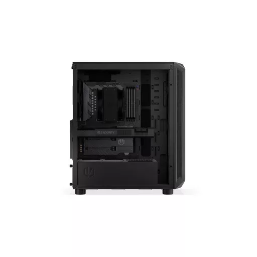 Endorfy Számítógépház - Arx 500 Air (ATX /micro ATX/ITX, 1xUSB-C, 2xUSB3.0, 5x12cm ventilátor, ablakos, fekete)