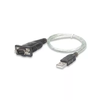   Manhattan Kábel átalakító - USB-ről Soros portra átalakító, 45 cm