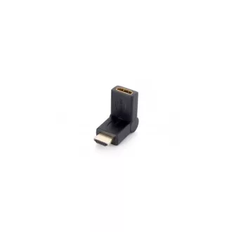   Equip Átalakító - 118911 (HDMI-HDMI átalakító anya/apa, 90 fokban hajlítható)