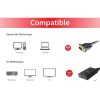 Equip Átalakító - 119038 (VGA to HDMI with Audio, fekete)