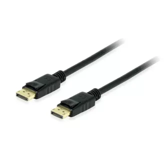   Equip Kábel - 119251 (DisplayPort1.4 kábel, 8K/60Hz, apa/apa, fekete, 1m)