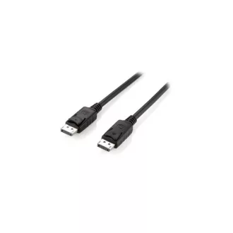   Equip Kábel - 119337 (DisplayPort1.2 kábel, 4K/30Hz, apa/apa, 5m)
