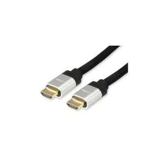   Equip Kábel - 119382 (HDMI2.1 kábel, apa/apa, 8K/60Hz, eARC, VRR, QMS, QFT, ALLM, DSC, aranyozott, 3m)