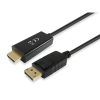 Equip Átalakító Kábel - 119390 (DisplayPort - HDMI kábel, apa/apa, 2m)