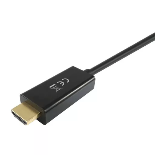 Equip Átalakító Kábel - 119391 (DisplayPort - HDMI kábel, apa/apa, 3m)