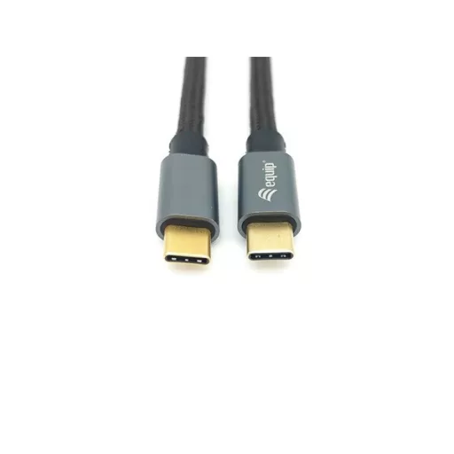 Equip Kábel - 128354 (USB-C 3.2 Gen2 to USB-C, apa/apa, PD:100W, fekete, 1m)