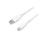 Equip Átalakító Kábel - 128364 (USB-C 3.2 Gen1 to USB-A, apa/apa, fehér, 2m)