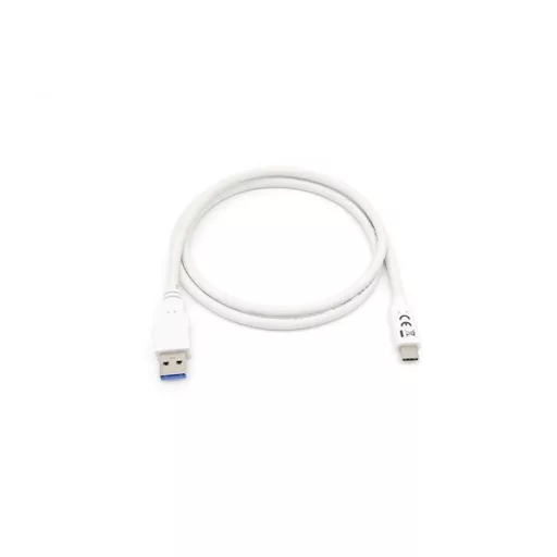 Equip Átalakító Kábel - 128364 (USB-C 3.2 Gen1 to USB-A, apa/apa, fehér, 2m)
