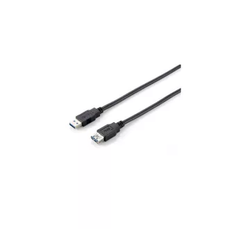   Equip Kábel - 128399 (USB3.0, A-A hosszabbítókábel, apa/anya, duplán árnyékolt, 3m)