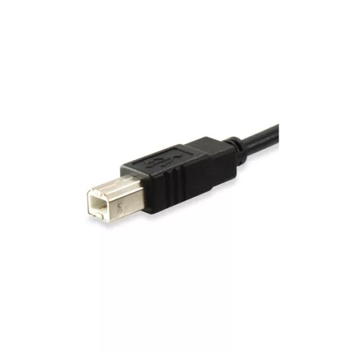 Equip Átalakító Kábel - 12888207 (USB-C -> USB-B 2.0 kábel, apa/apa, 1m)