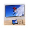 Equip Kábel - 133423 (USB-C to DisplayPort, apa/apa, 8K/60Hz, aluminium burkolat, 3m)