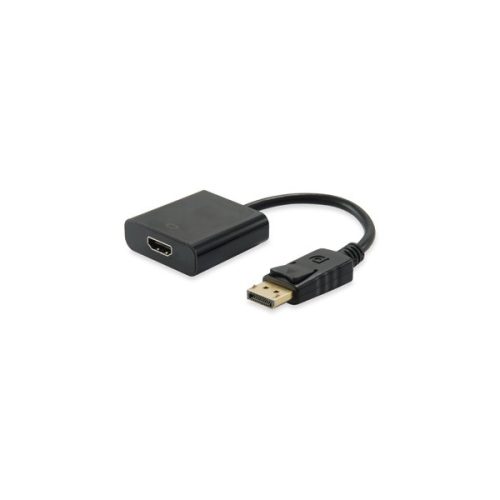 Equip Átalakító - 133438 (Displayport1.2 - HDMI1.4, apa/anya, fekete)