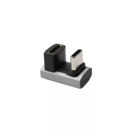 Equip Átalakító - 133477 (USB-C 4 -> USB-C 4 átalakító, apa/anya, fekete) 2db/csomag