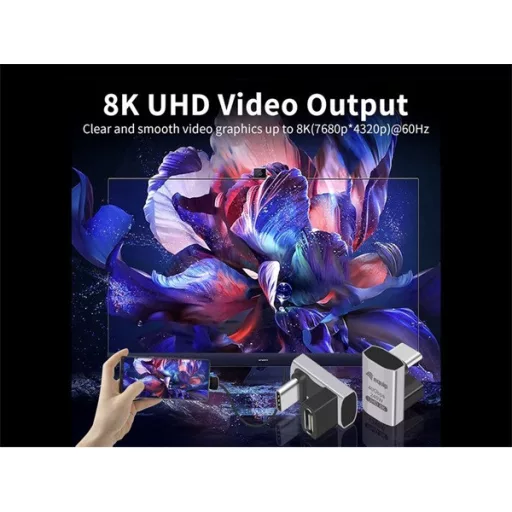 Equip Átalakító - 133477 (USB-C 4 -> USB-C 4 átalakító, apa/anya, fekete) 2db/csomag