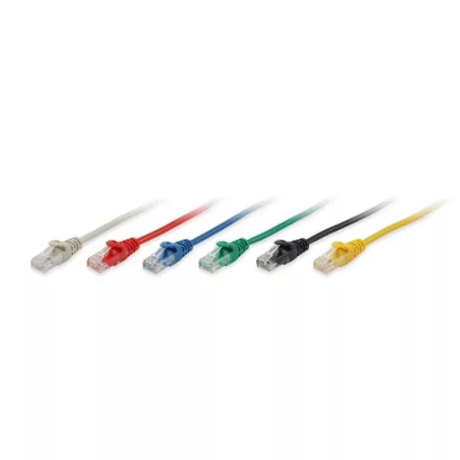 Equip Kábel - 625460 (UTP patch kábel, CAT6, sárga, 1m)