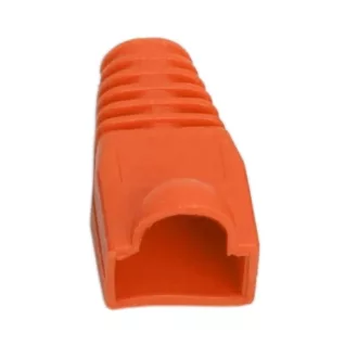   Törésgátló RJ45 csatlakozóhoz (05230NA-100), narancssárga, 100db/csomag