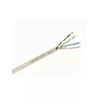 Legrand fali kábel - Cat5e, U/UTP, 305m, bézs, réz, PVC