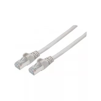   Manhattan Kábel - S/FTP Patch (RJ45 to RJ45, Cat6A 500Mhz, LSOH, 100% réz, 5m, 10Gbit, Szürke)
