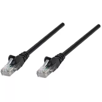   Manhattan Kábel - U/UTP Patch (RJ45 to RJ45, Cat6, 1m, Fekete)