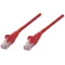 Manhattan Kábel - U/UTP Patch (RJ45 to RJ45, Cat6, 0.5m, Piros)
