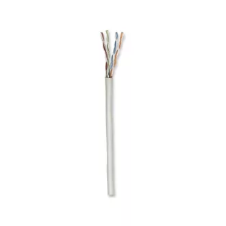   Manhattan Kábel - U/UTP Fali kábel dob (305m, CCA, 24AWG, Cat5e, Bézs)
