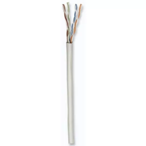 Manhattan Kábel - U/UTP Fali kábel dob (305m, CCA, 24AWG, Cat5e, Bézs)