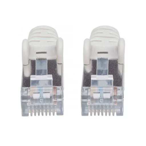 Manhattan Kábel - S/FTP Patch (RJ45 to RJ45, Cat6, 250Mhz, LSOH, 4 x 2 x AWG 28/7 réz, 2m, Szürke)