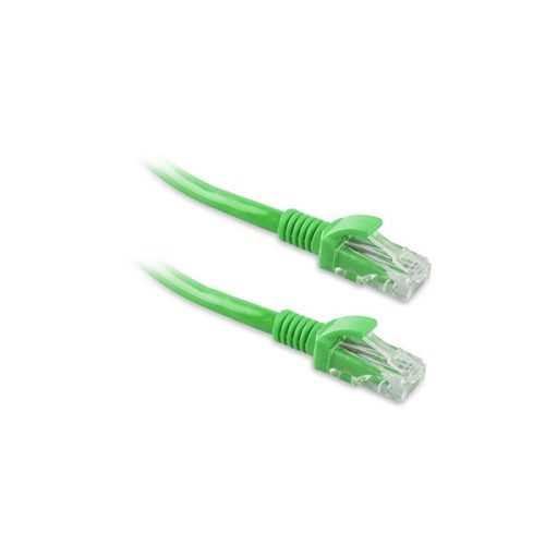 S-link Kábel - SL-CAT601GR (UTP patch kábel, CAT6, zöld, 1m)