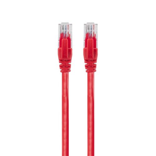 S-link Kábel - SL-CAT601RE (UTP patch kábel, CAT6, piros, 1m)