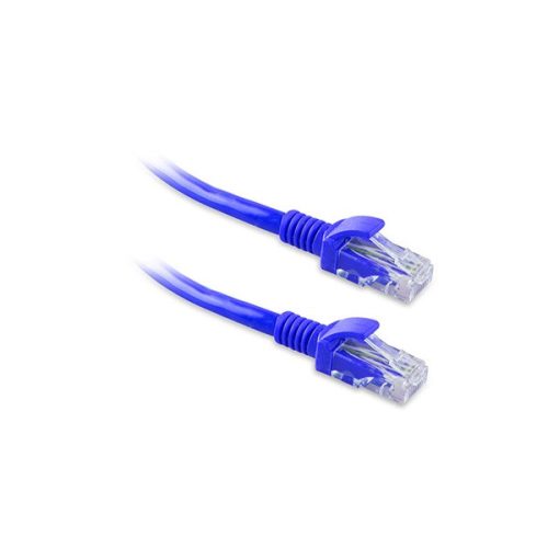 S-link Kábel - SL-CAT605BL (UTP patch kábel, CAT6, kék, 5m)