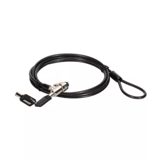   Conceptronic Notebook Kábelzár - CUSTODIO02BS  (Kulcsos (2db), Standard Lock Slot, 1,8m)