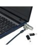 Conceptronic Notebook Kábelzár - CUSTODIO02BS  (Kulcsos (2db), Standard Lock Slot, 1,8m)