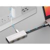 Conceptronic USB Hub - HUBBIES17G (4 Port, USB-C to 4x USB-C+3x USB-A, szürke)