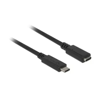   Delock Kábel - 85542 (USB (USB 3.1 Gen 1) USB Type-C, apa/anya, fekete, 2m)