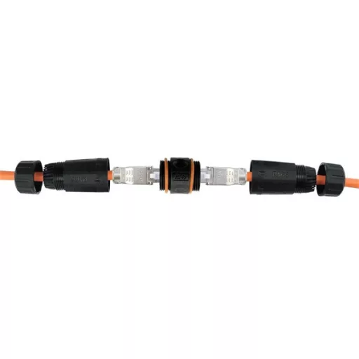 Equip Kültéri RJ45 Toldó - 221162 (UTP, Cat6, árnyékolt, IP68, műanyag)