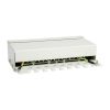 Equip Asztali patch panel - 227369 (8 port, Cat6, árnyékolt, szürke)