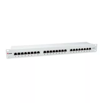   Equip Patch Panel - 326325 (24 port, Cat6, 1U, árnyékolt, szürke)