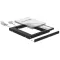 Delock Beépítő Keret - 62669 (SATA 5.25" -> 1 x 2.5" SATA HDD-hez, vékony kialakítású, legfeljebb 9,5 mm) – Tonerklinika Debrecen