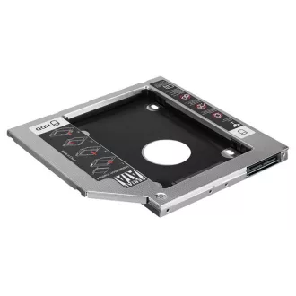   S-Link Beépítő Keret - SL-SSD9 (SATA 2.5" -> SSD/2,5" HDD, vékony kialakítású, legfeljebb 9,5 mm)