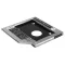 S-Link Beépítő Keret - SL-SSD9 (SATA 2.5" -> SSD/2,5" HDD, vékony kialakítású, legfeljebb 9,5 mm)