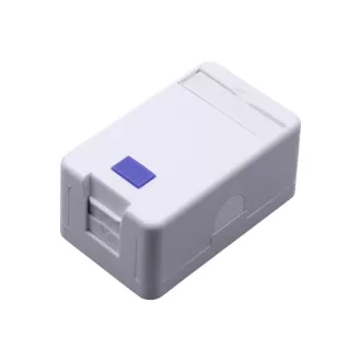   Walisec Keystone fali aljzat - FP-SB01-1 (1 port, Cat5e/Cat6/Cat6A, árnyékolatlan, fehér)
