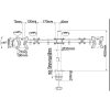 Equip Monitor Asztali konzol - 650152 (13"-27", 2 monitor, dönthető, forgatható, állítható magasság, Max.:2x9kg, fekete)