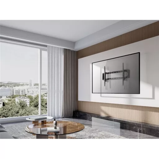 Equip TV Fali konzol - 650339 (60"-120", Max.: 120kg, dönthető, fekete)