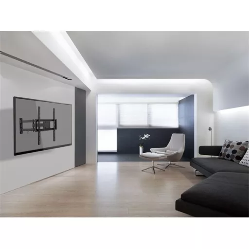 Equip TV Fali konzol - 650341 (32"-55", Max.: 35kg, dönthető, forgatható, fekete)