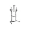 Equip TV állvány - 650605 (60"-100" álló, dönthető, állítható magasság, gurulós, Max.:100kg, fekete/ezüst)