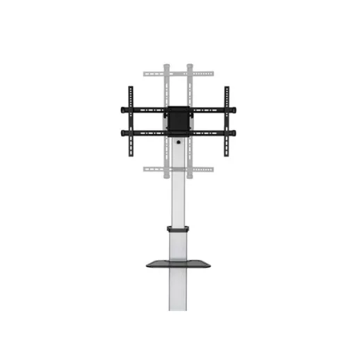 Equip TV állvány - 650630 (37"-86" álló, gurulós, forgatható 90°, dönthető, Max.:50kg, fekete)