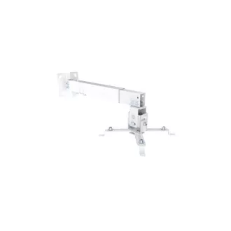   Equip Projektor Mennyezeti/Fali konzol - 650703 (dönthető, állítható magasság, Max.:20kg, fehér)